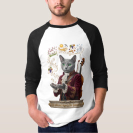 Camiseta Gato Russian Blue Vivaldi: Um Legado Vibrante