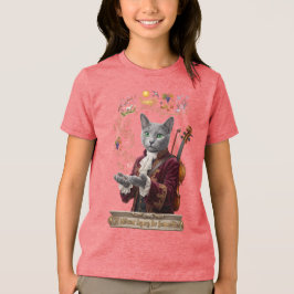 Camiseta Gato Russian Blue Vivaldi: Um Legado Vibrante
