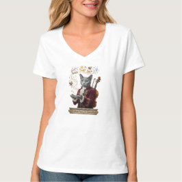 Camiseta Gato Russian Blue Vivaldi: Um Legado Vibrante