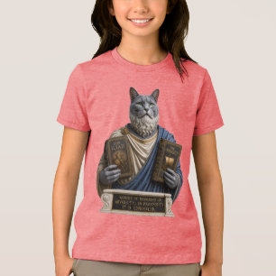 Camiseta Gato Russo Azul Homérico