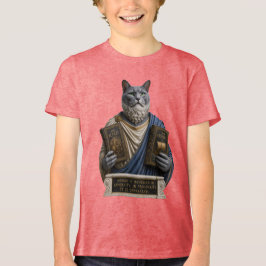 Camiseta Gato Russo Azul Homérico