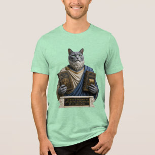 Camiseta Gato Russo Azul Homérico