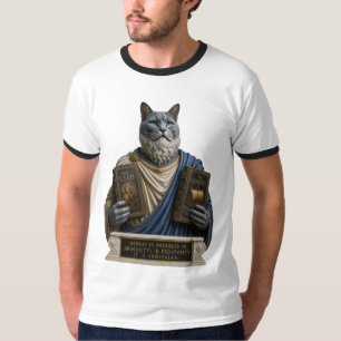 Camiseta Gato Russo Azul Homero