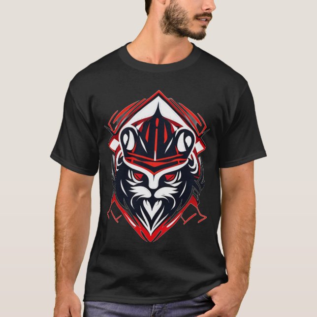 Camiseta "gato Samurai" (Frente)