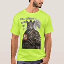 Gato Samurai Azul Russo