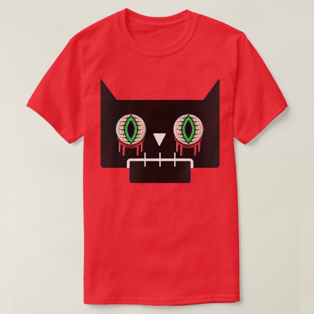 Camiseta gato sanduíche (Frente do Design)