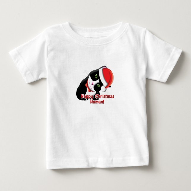 Camiseta Gato Santa (Frente)