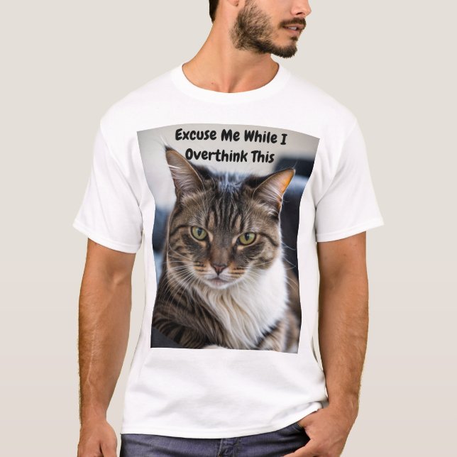 Camiseta Gato Sarcástico (Frente)