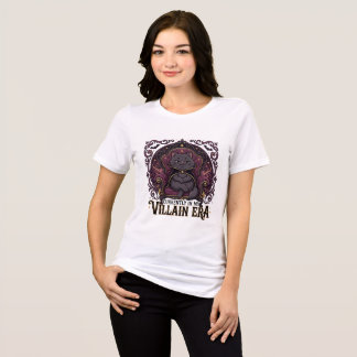 Camiseta Gato Sarcástico Atualmente Na Minha Era de Vilão