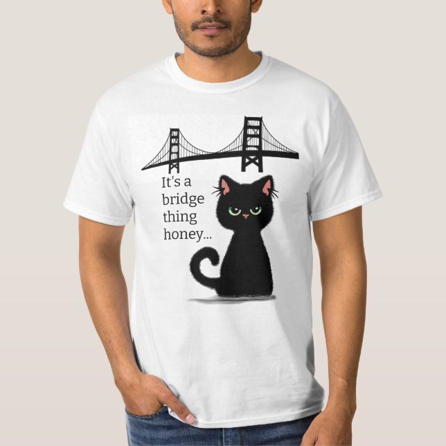 Camiseta Gato Sarcástico "se supere!" insultando engraçado (Frente)