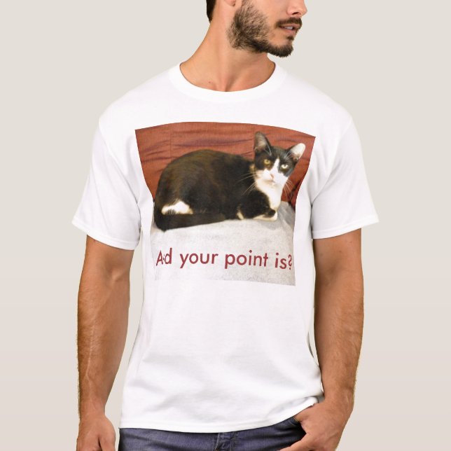 Camiseta Gato Sassy (Frente)