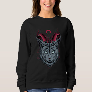 Camiseta Gato Satanico Lucipurr Demoníaco Malvado Satanista