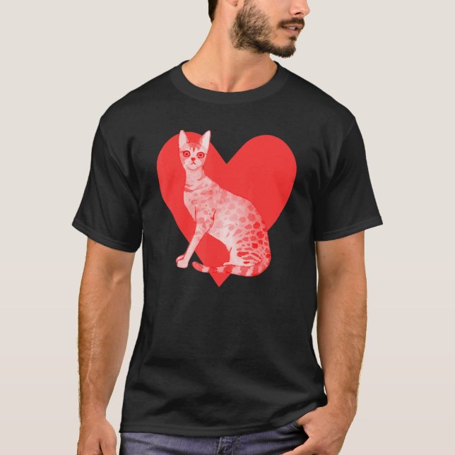 Camiseta Gato Savannah (Frente)