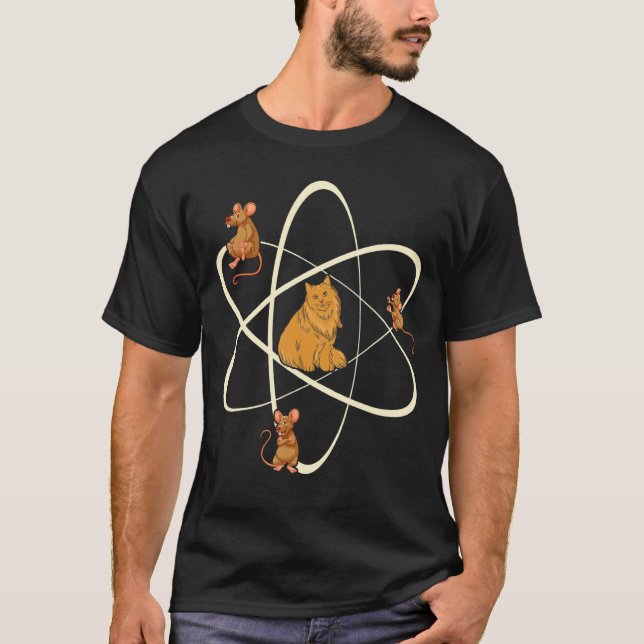 Camiseta Gato Science Proton (Frente)