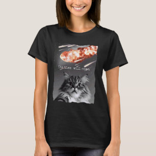 Camiseta Gato Selfie, Dia do Impacto de Meteorito, Meme de