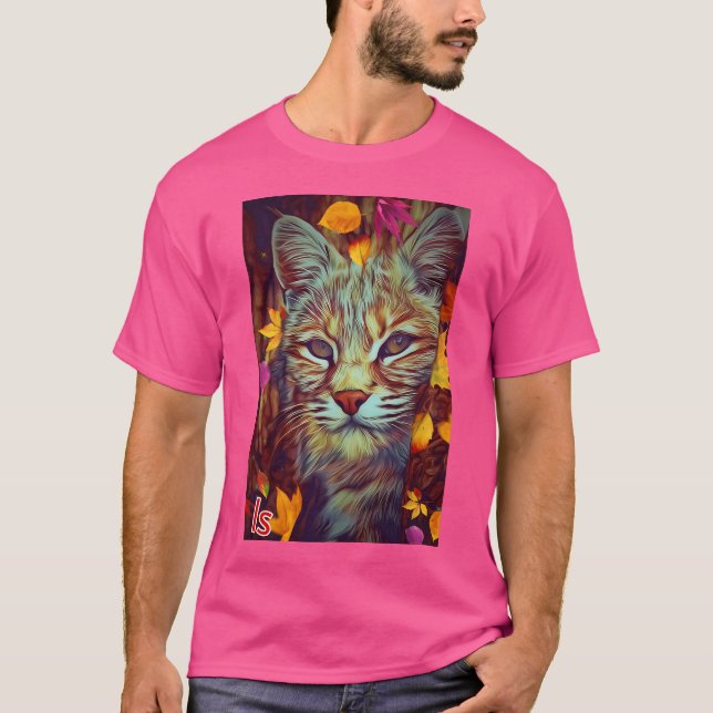 Camiseta Gato Selvagem (Frente)