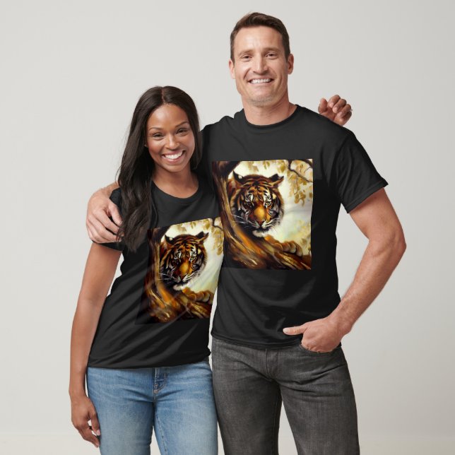 Camiseta Gato Selvagem (5) (Unissex)