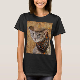 Camiseta Gato Selvagem Ocidental