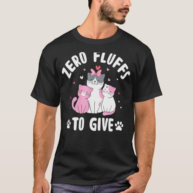Camiseta Gato Sem Carinhos para Dar (Frente)