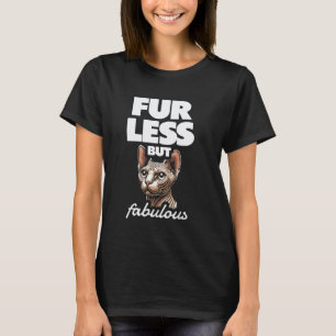 Camiseta Gato Sem Pelo Mas Fabuloso Entusiasta Felino
