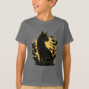 Camiseta Gato Sentado