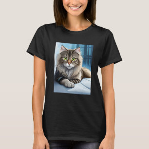 Camiseta Gato Sentado