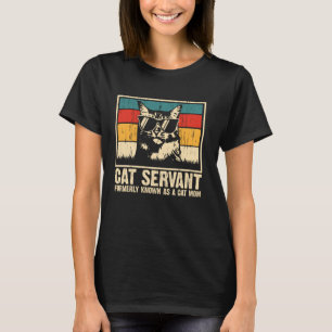 Camiseta Gato Servente Antigamente Conhecido Como Mãe de Ga