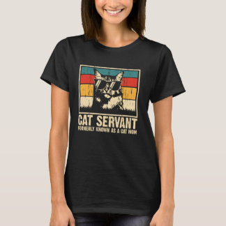 Camiseta Gato Servente Antigamente Conhecido Como Mãe de Ga