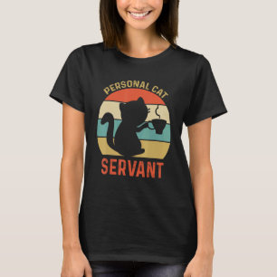 Camiseta Gato Servo Pessoal     Gato