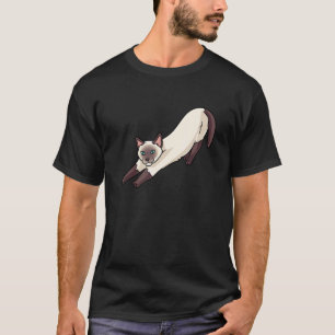 Camiseta Gato Siames Para Mulheres Homens Crianças - Amo Me