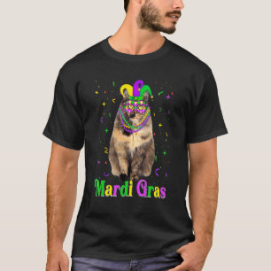 Camiseta Gato Siberiano Fofo Amante de Animais Engraçados C