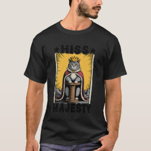 Camiseta Gato Sibila Majestade Poste de Arranhar Árvore Gat
