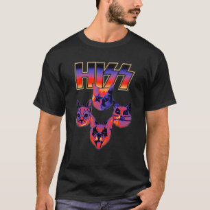 Camiseta Gato Silvo Gatos Gatinhos Música Rock Gato Silvo