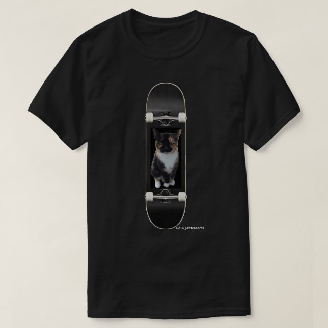 Camiseta GATO Skateboards (Frente do Design)