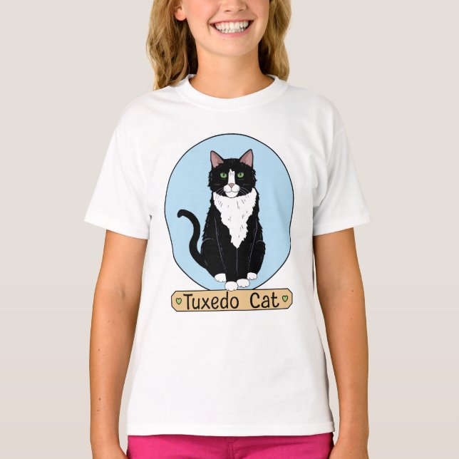 Camiseta Gato Smoking (Frente)