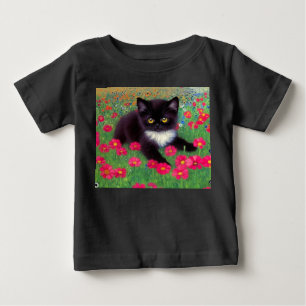 Camiseta Gato Smoking de Gustav Klimt