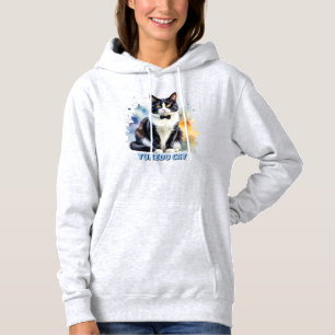 Camiseta Gato Smoking Elegante