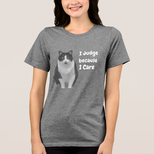 Camiseta Gato smoking I Julgo (Frente)