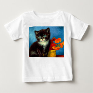 Camiseta Gato Smoking Van Gogh 
