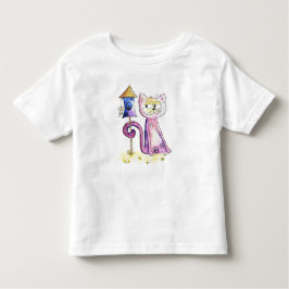 Camiseta Gato Sneaky Bastante Bestial com Birdhouse