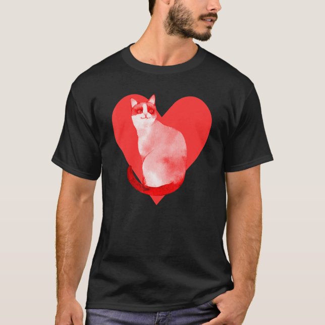 Camiseta Gato Snowshoe (Frente)