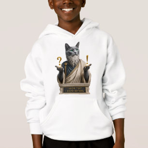 Camiseta Gato Socrates Azul Russo