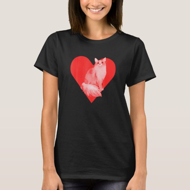 Camiseta Gato Somali (Frente)