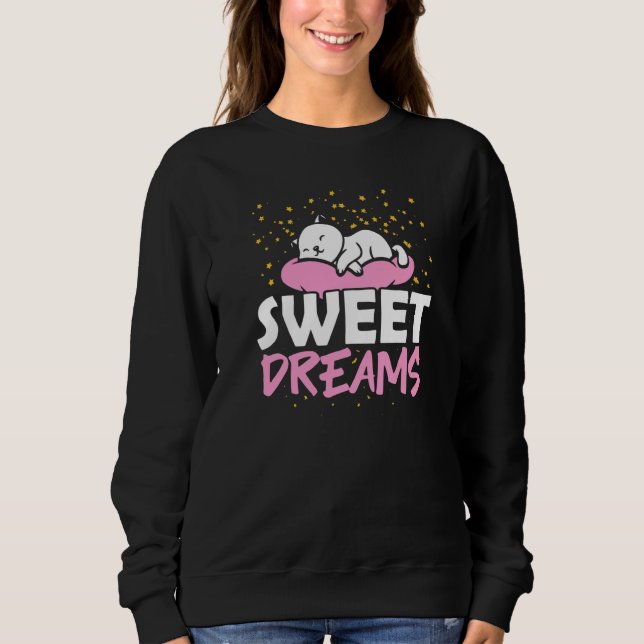 Camiseta Gato Sonhos Doces   (Frente)