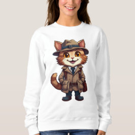 Camiseta Gato sorridente bonito