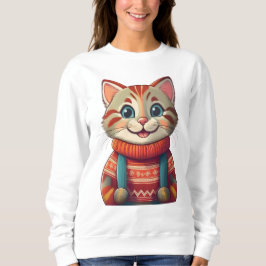 Camiseta Gato sorridente bonito