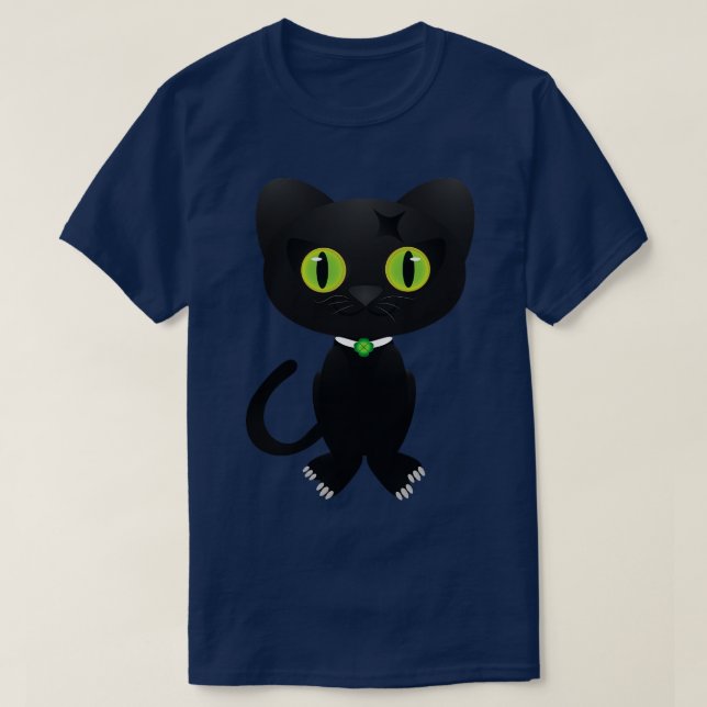 Camiseta Gato Sortudo (Frente do Design)