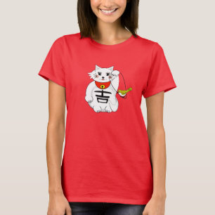 Camiseta Gato Sortudo