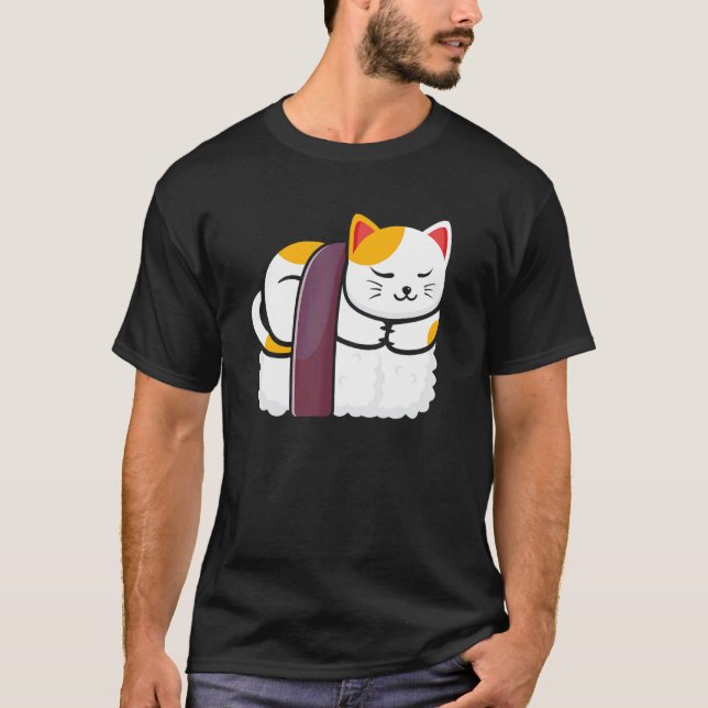 Camiseta Gato Sortudo Japonês Maneki Neko Feng Shui ??? Sus (Frente)