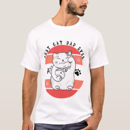 Camiseta Gato Sortudo Maneki Neko Dia dos Pais